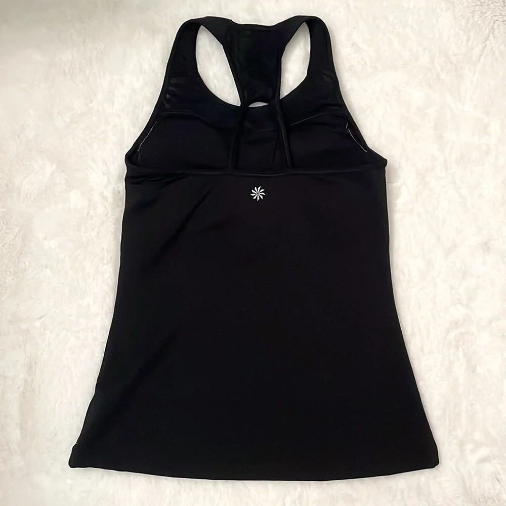 Athleta Black Racerback Tank Top - Picture 2 of 6